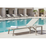 Aluminium-Sonnenliege RIVIERA Champagner