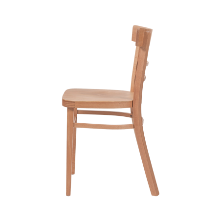 Holz Restaurantstuhl EPIC Holzoptik Natur