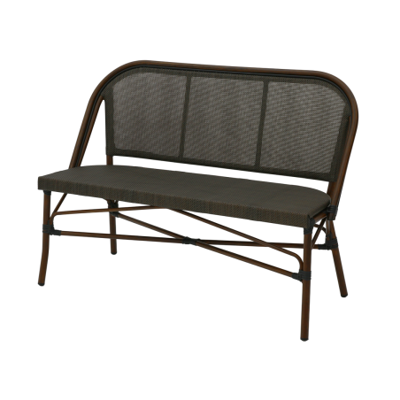 Technorattan Bank MATTEO BENCH braun
