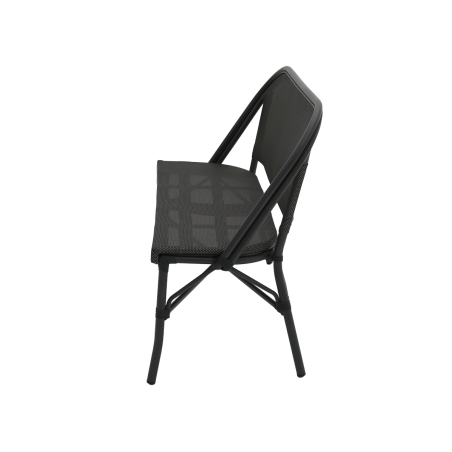 Technorattan Bank MATTEO BENCH Schwarz- Graphit