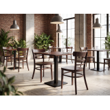 Holz Restaurantstuhl EPIC Walnuss