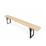 Bierzeltgarnitur in Brauereiqualität WOODY SOLID 220x70 Kiefer