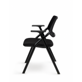 Schulungsstuhl OPTIMA schwarz