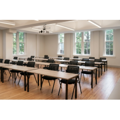 Schulungsstuhl OPTIMA schwarz