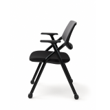 Schulungsstuhl OPTIMA CA schwarz-grau