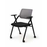 Schulungsstuhl OPTIMA CA schwarz-grau