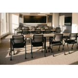 Schulungsstuhl OPTIMA CA schwarz-grau