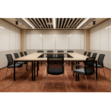 Konferenzstuhl LENZO schwarz-grau