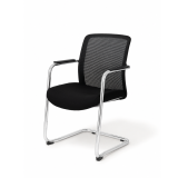 Schulungsstuhl QUADRA schwarz