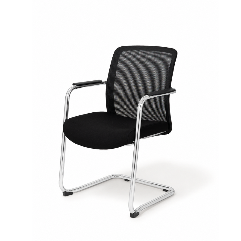 Schulungsstuhl QUADRA schwarz