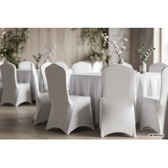 Stuhlhusse SLIMTEX 250 Weiß