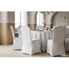Stuhlhusse SLIMTEX 300 Weiß