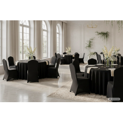Stuhlhusse SLIMTEX 250 Schwarz