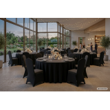 Stuhlhusse SLIMTEX 300 Schwarz