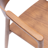 Holz Restaurantstuhl ARDEN Walnuss
