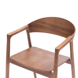 Holz Restaurantstuhl ARDEN Walnuss