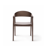 Holz Restaurantstuhl ARDEN Smoky