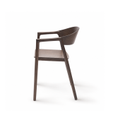 Holz Restaurantstuhl ARDEN Smoky