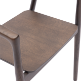 Holz Restaurantstuhl ARDEN Smoky