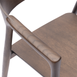 Holz Restaurantstuhl ARDEN Smoky