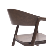 Holz Restaurantstuhl ARDEN Smoky