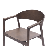 Holz Restaurantstuhl ARDEN Smoky