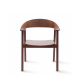 Holz Restaurantstuhl HORIZON Walnuss