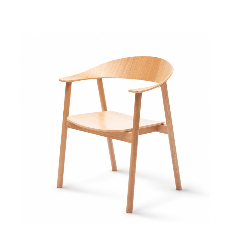 Holz Restaurantstuhl HORIZON Natur