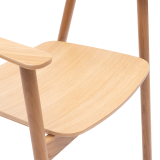 Holz Restaurantstuhl HORIZON Natur