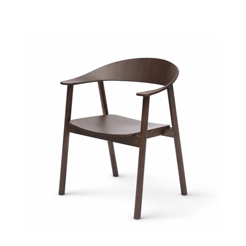 Holz Restaurantstuhl HORIZON Smoky