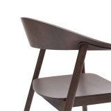Holz Restaurantstuhl HORIZON Smoky