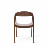 Holz Restaurantstuhl FUTURA Walnuss