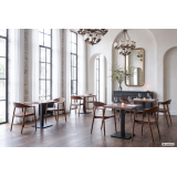 Holz Restaurantstuhl HORIZON Walnuss