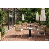Tisch ALFA CAFE mit HPL-Platten