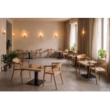Cafétisch ALFA CAFE mit Laminierte-Platten