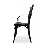 Hochzeitsstuhl CROSS-BACK FIORINI GRAND Schwarz