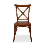 Hochzeitsstuhl CROSS-BACK FIORINI Braun