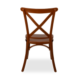 Hochzeitsstuhl CROSS-BACK FIORINI Braun