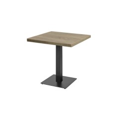 Bistrotisch ALEX PLUS 68x68cm / 36mm Tabac Eiche