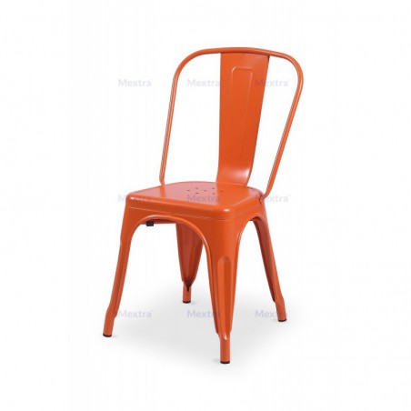 Barstuhl PARIS inspiriert von TOLIX orange